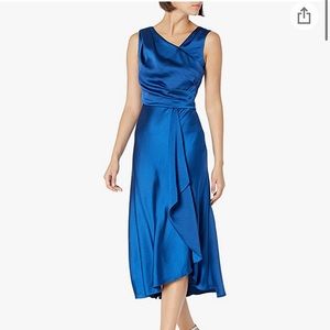 NEW Just Taylor gorgeous dress sz. 8 blue